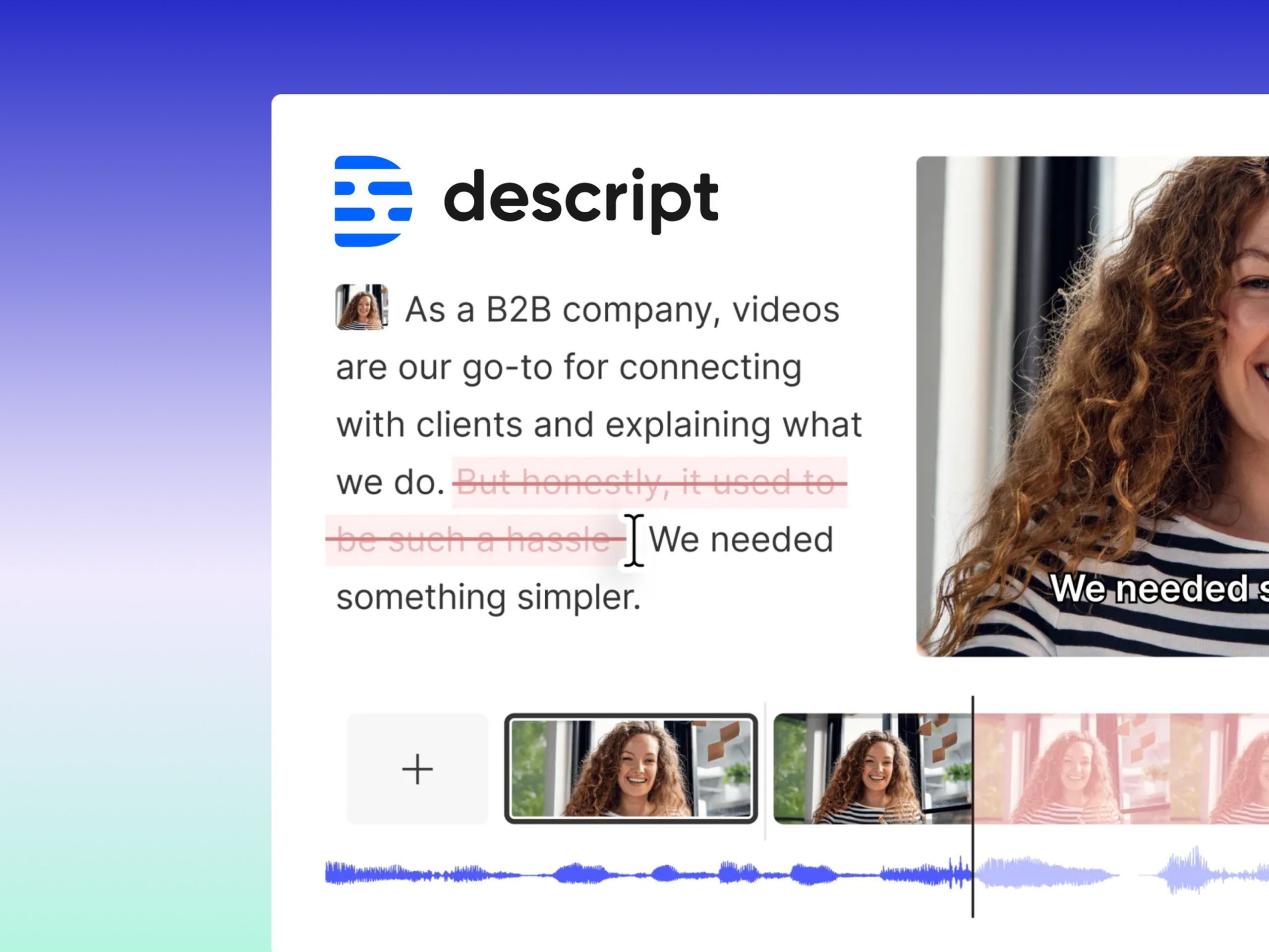 What is Descript Used For?