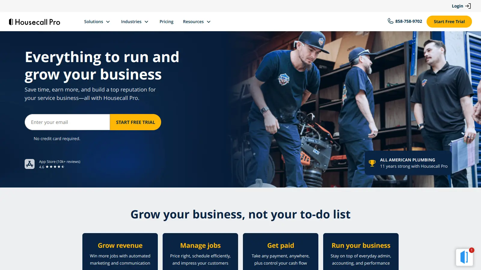 What Does the Company Housecall Pro Do?