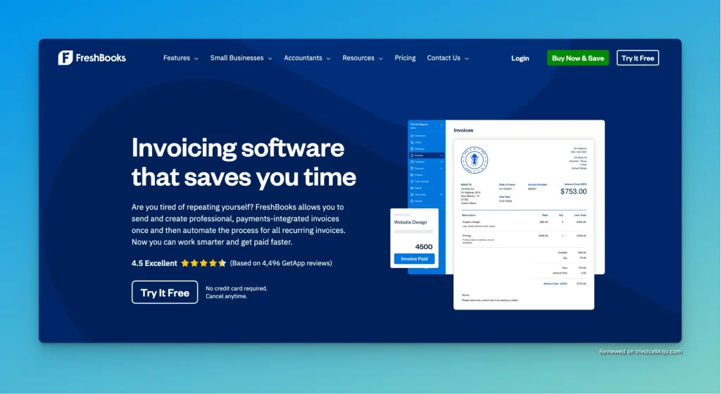 FreshBooks: Accounting Software for Small Business